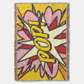 POP Leuke Retro Strip Pop Art Deken (Voorkant Verticaal)