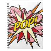 POP Leuke Retro Strip Pop Art Notitieboek (Voorkant)