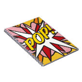 POP Leuke Retro Strip Pop Art Notitieboek (Rechterzijde)