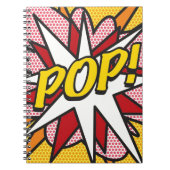 POP Leuke Retro Strip Pop Art Notitieboek (Voorkant)
