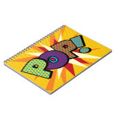 POP Leuke Retro Strip Pop Art Notitieboek (Linkerzijde)