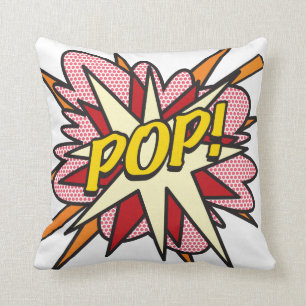 POP Leuke Retro Stripboek Pop Art Kussen
