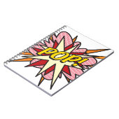 POP Leuke Retro Stripboek Pop Art Notitieboek (Linkerzijde)