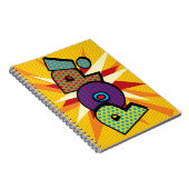 POP Leuke Retro Stripboek Pop Art Notitieboek (Rechterzijde)