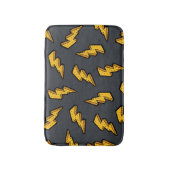 Pop Lightning Bolt Pattern Badmat (Voorkant Verticaal)