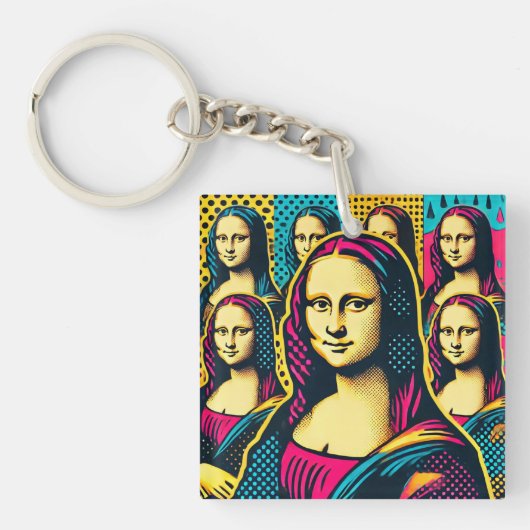 Pop Lisa Sleutelhanger (Voorkant)