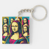 Pop Lisa Sleutelhanger (Achterkant)