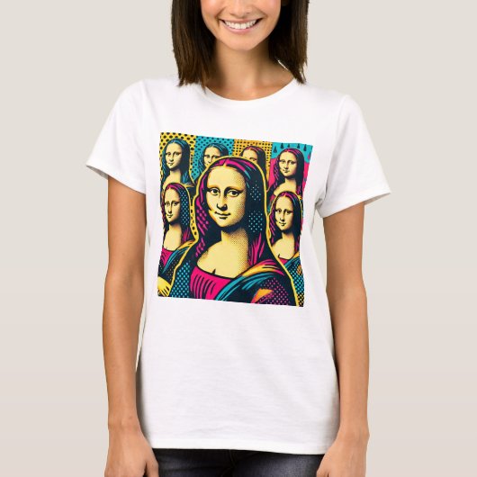 Pop Lisa T-shirt (Voorkant)