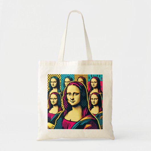 Pop Lisa Tote Bag (Voorkant)