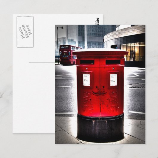 pop LONDON Briefkaart (Voorkant / Achterkant)