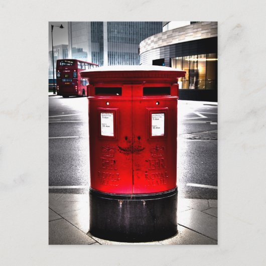 pop LONDON Briefkaart (Voorkant)