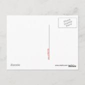 pop LONDON Briefkaart (Achterkant)