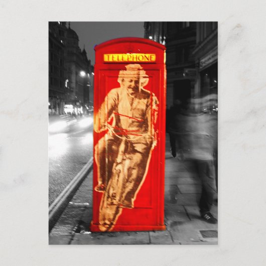 pop LONDON Briefkaart (Voorkant)