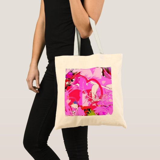 Pop Love Bag Tote Bag (Voorkant (product))