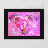 Pop Love Briefkaart (Voorkant)