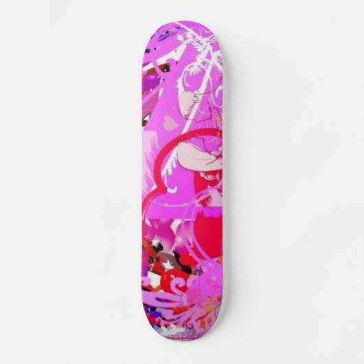 Pop Love Stakeboard Skateboard (Voorkant)