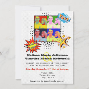 Pop maakt jouw eigen uitnodiging tot huwelijk beke