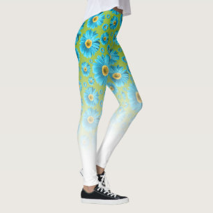 Pop Madelief Aqua Blauw Leggings