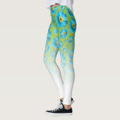 Pop Madelief Aqua Blauw Leggings (Links)