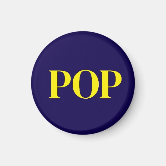 POP MAGNEET (Voorkant)