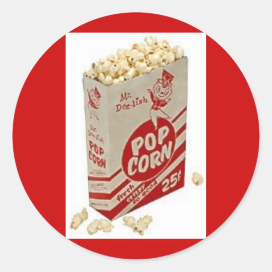 Pop maïs en Stickers (Voorkant)