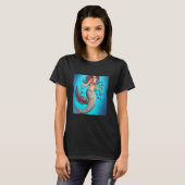 Pop Mermaid Dun Under The Sea Very Cute Whimsical  T-shirt (Voorkant volledig)