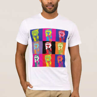 Pop met Mister President. T-shirt
