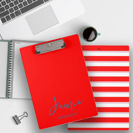 Pop Mix Bold Stripes College Kantoor Home Gebruik Klembord