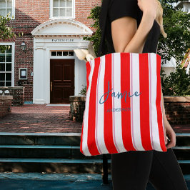 Pop Mix Bold Stripes Tote Bag
