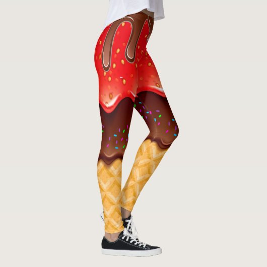 Pop Mode Lick 3 niet Leggings (Rechts)