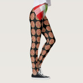 Pop Mode Pizza Pizzaria Pizzeria Leggings (Rechts)