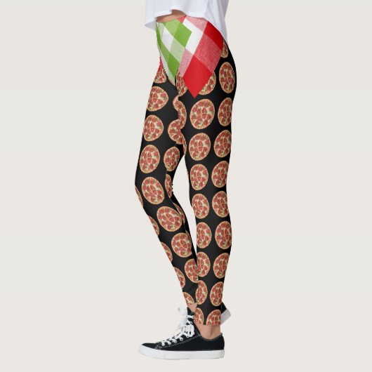 Pop Mode Pizza Pizzaria Pizzeria Leggings (Links)