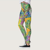 Pop Mode Tropische Toucan Leggings (Links)