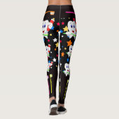 Pop Mode Verpleegkundige Tandheelkundige Leggings (Achterkant)