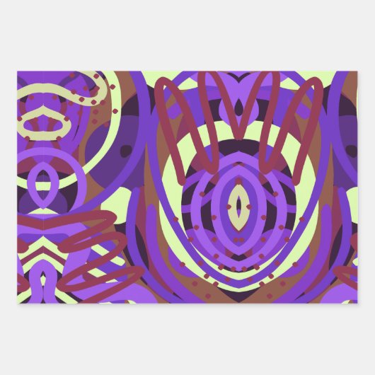 Pop Modern Inpakpapier Vel (Voorkant 3)