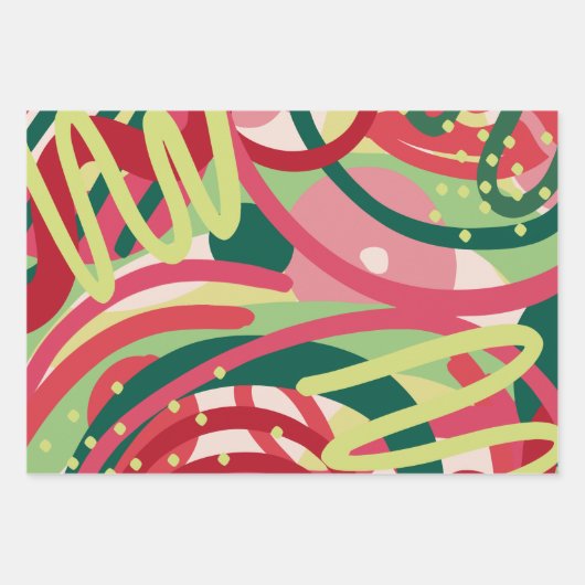 Pop Modern Inpakpapier Vel (Voorkant)