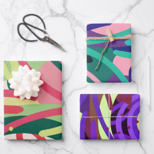 Pop Modern Inpakpapier Vel