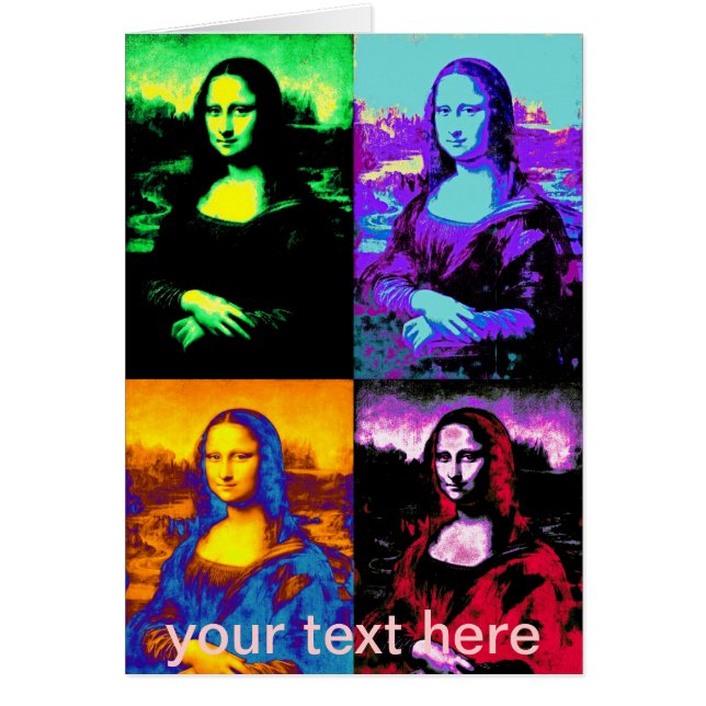pop mona lisa (Voorkant)
