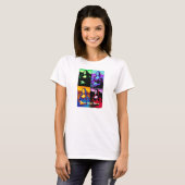 pop mona lisa t-shirt (Voorkant volledig)