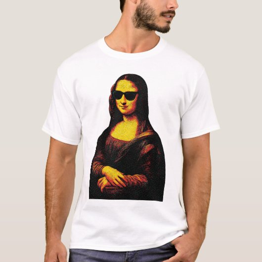 Pop Monna Lisa T-shirt (Voorkant)