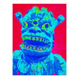 Pop Monster Attack Perfect Poster