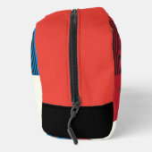 pop "Mooie Mode vrouw met koffiebeker" Art Toilettasje (Rechts)