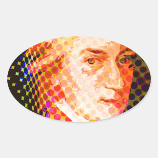 Pop Mozart Ovale Sticker