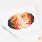 Pop Mozart Ovale Sticker (Envelop)