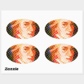 Pop Mozart Ovale Sticker (Vel)