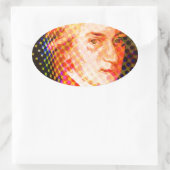 Pop Mozart Ovale Sticker (Tas)