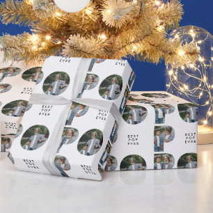 Pop multifoto moderne typografie elegant cadeaupapier