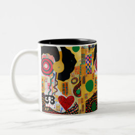 Pop Music Tweekleurige Koffiemok