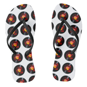 Pop muziek met lange afspeelgegevens exploiteren teenslippers