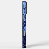 Pop Muzikanten Blauwe Paarse Art Print Case-Mate iPhone Case (Achterkant / Rechts)